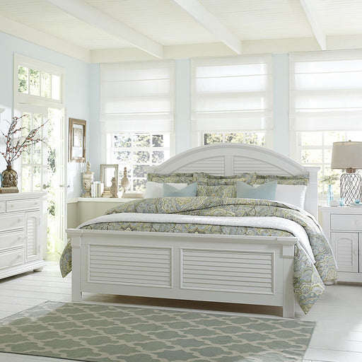 Summer House I King Panel Bed, Dresser & Mirror, Chest, Night Stand image