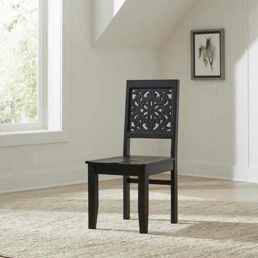 Trellis Lane Accent Chair- Black image