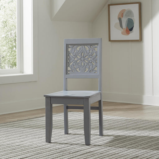 Trellis Lane Accent Chair- Grey image