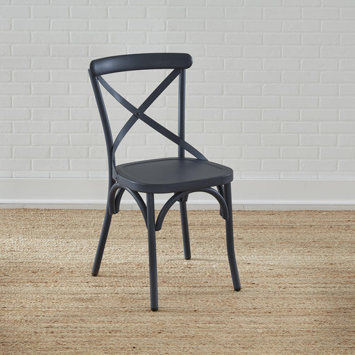 Vintage Series X Back Side Chair- Navy image