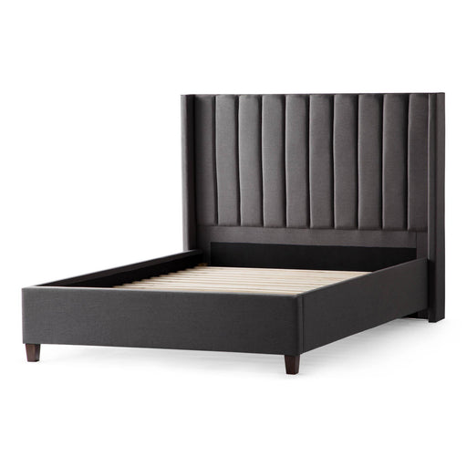 Malouf Blackwell Upholstered Bed w/ Wingback Headboard image