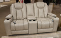 Elevate Edges Glider Reclining Loveseat with Console - Great Lake Furnishings  (MI)