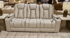 Elevate Edges Reclining Sofa with Drop Down Table - Great Lake Furnishings  (MI)