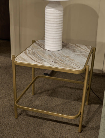 Manor Stone End Table - Great Lake Furnishings  (MI)