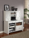 Parker House Boca 47" Hutch in Cottage White CODE:UNIV10 for 10% off