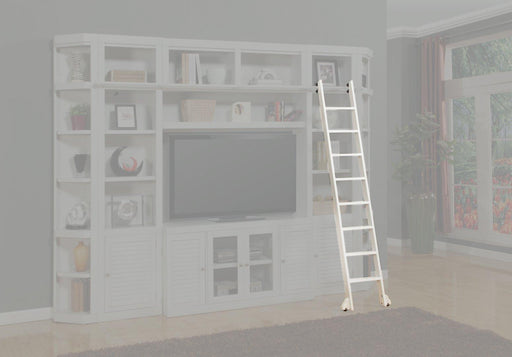 Parker House Boca Library Ladder in Cottage White