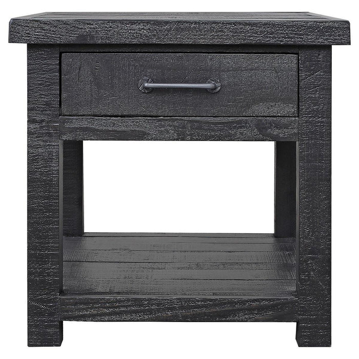 Parker House Durango End Table in Rustic Dark Pine