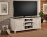 Parker House Mesa 76" TV Console in Antique White
