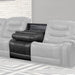 Parker House Outlaw Armless Chair with Drop Down Table in Stallion