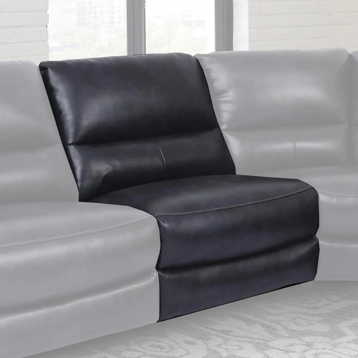 Parker House Samson Armless Chair in Banner Navy