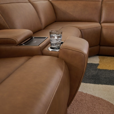 Magic Man 5-Piece Power Reclining Sectional - Great Lake Furnishings  (MI)