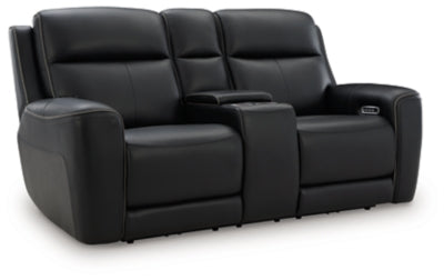 5Z-Relaxation Power Reclining Loveseat with Console - Great Lake Furnishings  (MI)