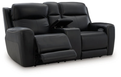 5Z-Relaxation Power Reclining Loveseat with Console - Great Lake Furnishings  (MI)