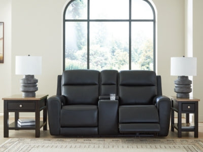 5Z-Relaxation Power Reclining Loveseat with Console - Great Lake Furnishings  (MI)