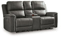 Bleckley Power Reclining Loveseat with Console - Great Lake Furnishings  (MI)