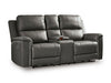Bleckley Power Reclining Loveseat with Console - Great Lake Furnishings  (MI)