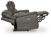 Bleckley Power Reclining Loveseat with Console - Great Lake Furnishings  (MI)