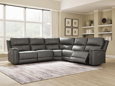 Bleckley Power Reclining Sectional - Great Lake Furnishings  (MI)