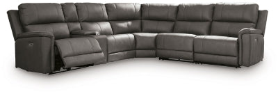 Bleckley Power Reclining Sectional - Great Lake Furnishings  (MI)