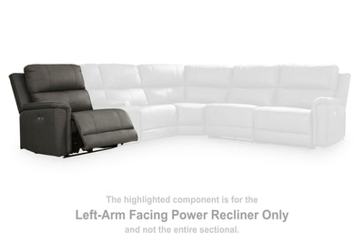Bleckley Power Reclining Sectional - Great Lake Furnishings  (MI)