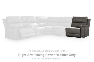 Bleckley Power Reclining Sectional - Great Lake Furnishings  (MI)