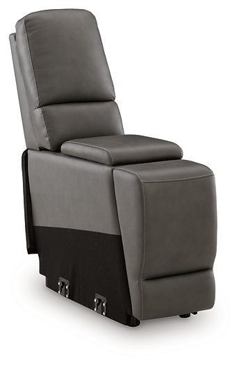 5Z - Pittson Power Reclining Sectional Loveseat with Console - Great Lake Furnishings  (MI)