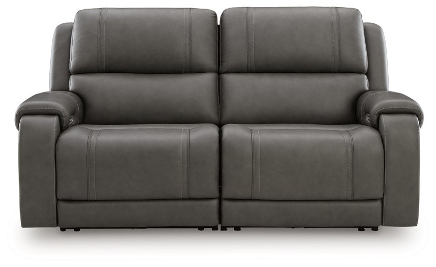 5Z - Pittson Power Reclining Sectional Loveseat - Great Lake Furnishings  (MI)