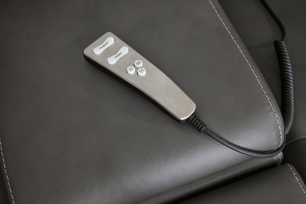 5Z - Pittson Power Reclining Sectional Loveseat - Great Lake Furnishings  (MI)