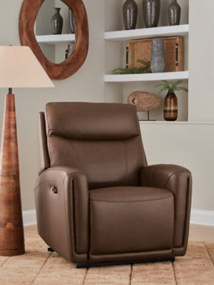 Pincara Power AutoGlide Recliner - Great Lake Furnishings  (MI)