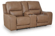 DeepWakes Power Reclining Loveseat with Console - Great Lake Furnishings  (MI)