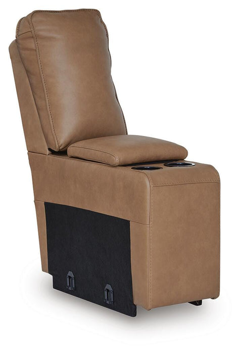 DeepWakes Reclining Sectional with Storage Console - Great Lake Furnishings  (MI)