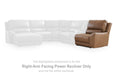 DeepWakes Reclining Sectional with Storage Console - Great Lake Furnishings  (MI)