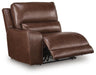DeepWakes Reclining Sectional with Storage Console - Great Lake Furnishings  (MI)