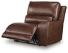 DeepWakes Reclining Sectional with Storage Console - Great Lake Furnishings  (MI)