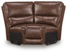 DeepWakes Reclining Sectional with Storage Console - Great Lake Furnishings  (MI)