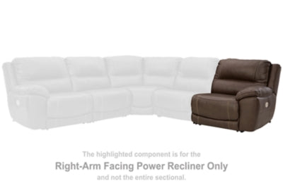 Dunleith Power Reclining Loveseat with Console - Great Lake Furnishings  (MI)