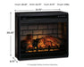 Entertainment Accessories Electric Infrared Fireplace Insert - Great Lake Furnishings  (MI)