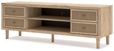 Cielden 72" TV Stand with Electric Fireplace - Great Lake Furnishings  (MI)