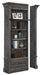Parker House Gramercy Park 3pc Museum Bookcase in Vintage Burnished Smoke-3