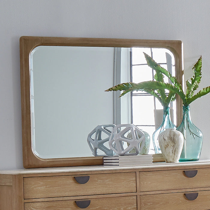 Parker House Escape - Bedroom King Poster Bed with 2 Nightstands and Dresser with Mirror