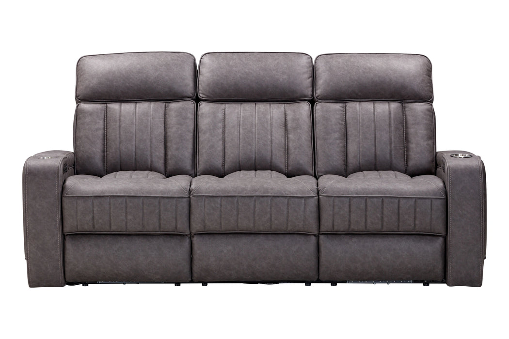 Parker Living Equinox Power Reclining Sofa with Drop Down Table