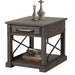 Parker House Sundance - Smokey Grey Cocktail Table with 2 End Tables and Console Table with 3 Stools
