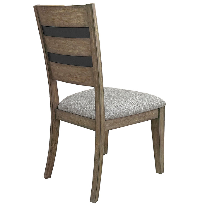 Parker House Cedar Fork - Dining 78 inch Rectangular Dining Table with 6 ladderback chairs