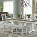 Parker House Americana Modern Dining 49 Inch Upholstered Counter Bench