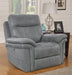 Parker House Mason Recliner Power with USB Charging Port and Power Hradrest in Carbon