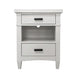Parker House Americana Modern Bedroom Queen Platform Bed 2 Nightstands and Dresser with Mirror