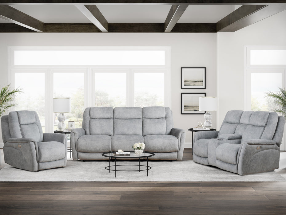 Parker Living Linus - Hudson Grey Zero Gravity Power Recliner Two Pack