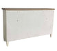 Parker House Americana Modern Bedroom Queen Shelter Bed 2 Nightstands Dresser with Mirror and Chest