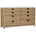 Parker House Escape - Bedroom Queen Panel Bed 2 Nightstands Dresser with Mirror and Chest