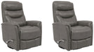 Parker Living Gemini Swivel Glider Recliner Two Pack